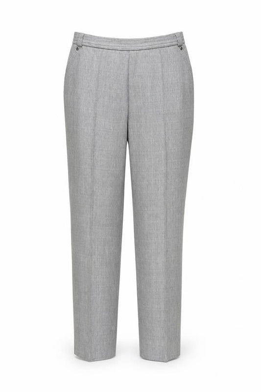 Womens UK Size 12 Marks and Spencer Regular Fit  Grey Trousers