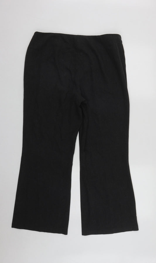 Womens UK Size 16 Marks and Spencer Regular Fit  Grey Trousers