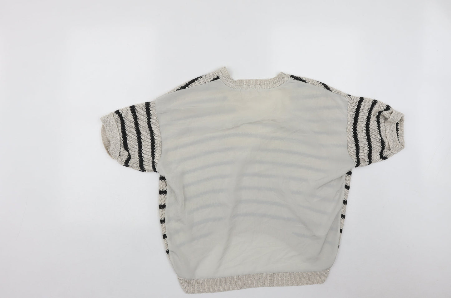 Womens UK Size 10 River Island Beige Pullover Jumper