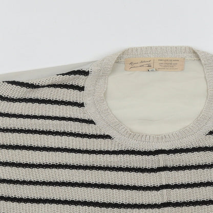 Womens UK Size 10 River Island Beige Pullover Jumper