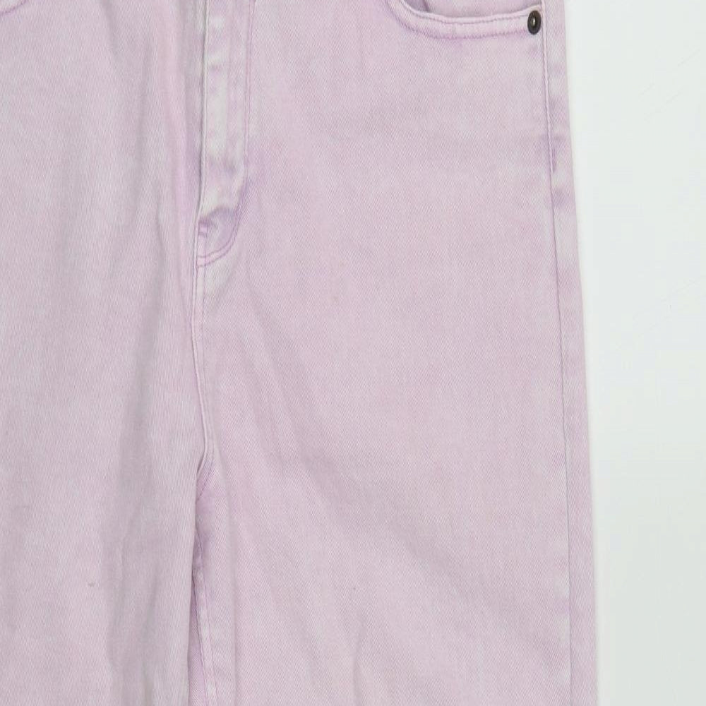 Garcia Womens Purple  Cotton Straight Jeans Size 31 in L26 in Regular Zip