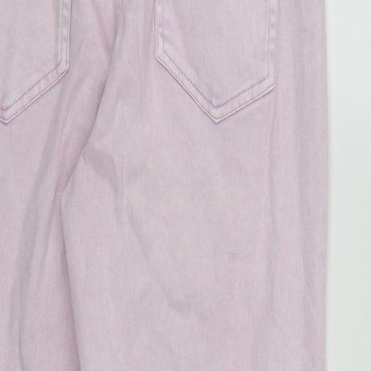 Garcia Womens Purple  Cotton Straight Jeans Size 31 in L26 in Regular Zip