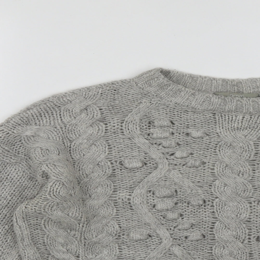 Womens UK Size M NEXT Grey Pullover Jumper