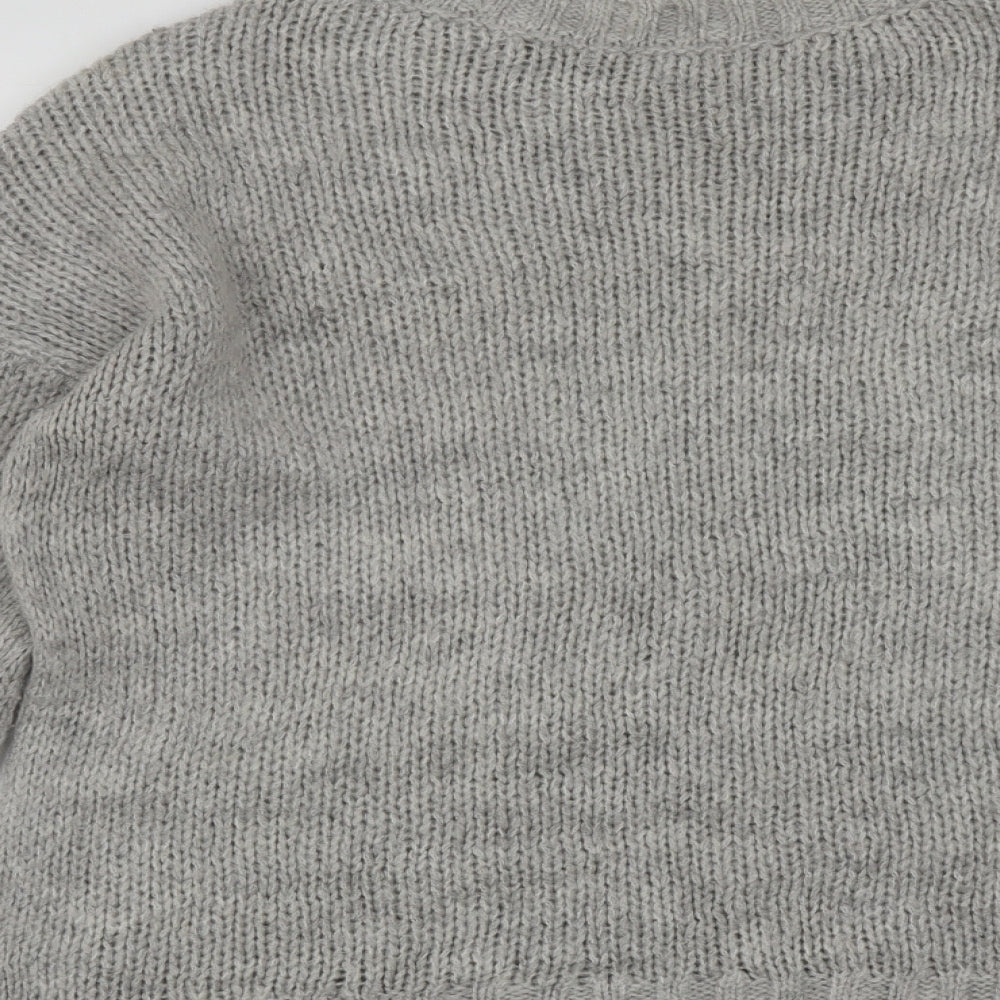 Womens UK Size M NEXT Grey Pullover Jumper