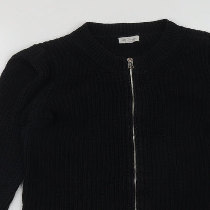 Womens UK Size S Silence + Noise Black Cardigan Jumper