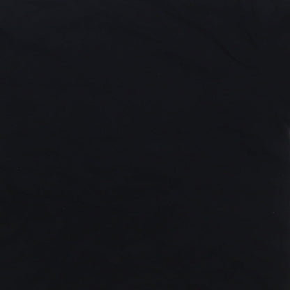 JHK Boys Black  100% Cotton Basic T-Shirt Size 5-6 Years Round Neck Pullover