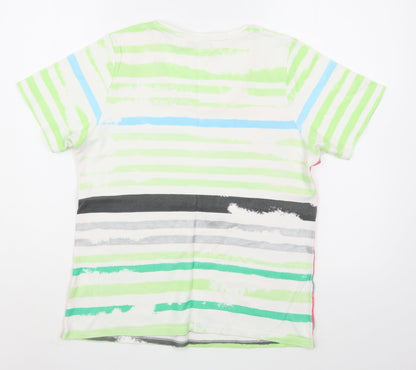 Womens UK Size 16 Emreco Multicoloured Basic T-Shirt