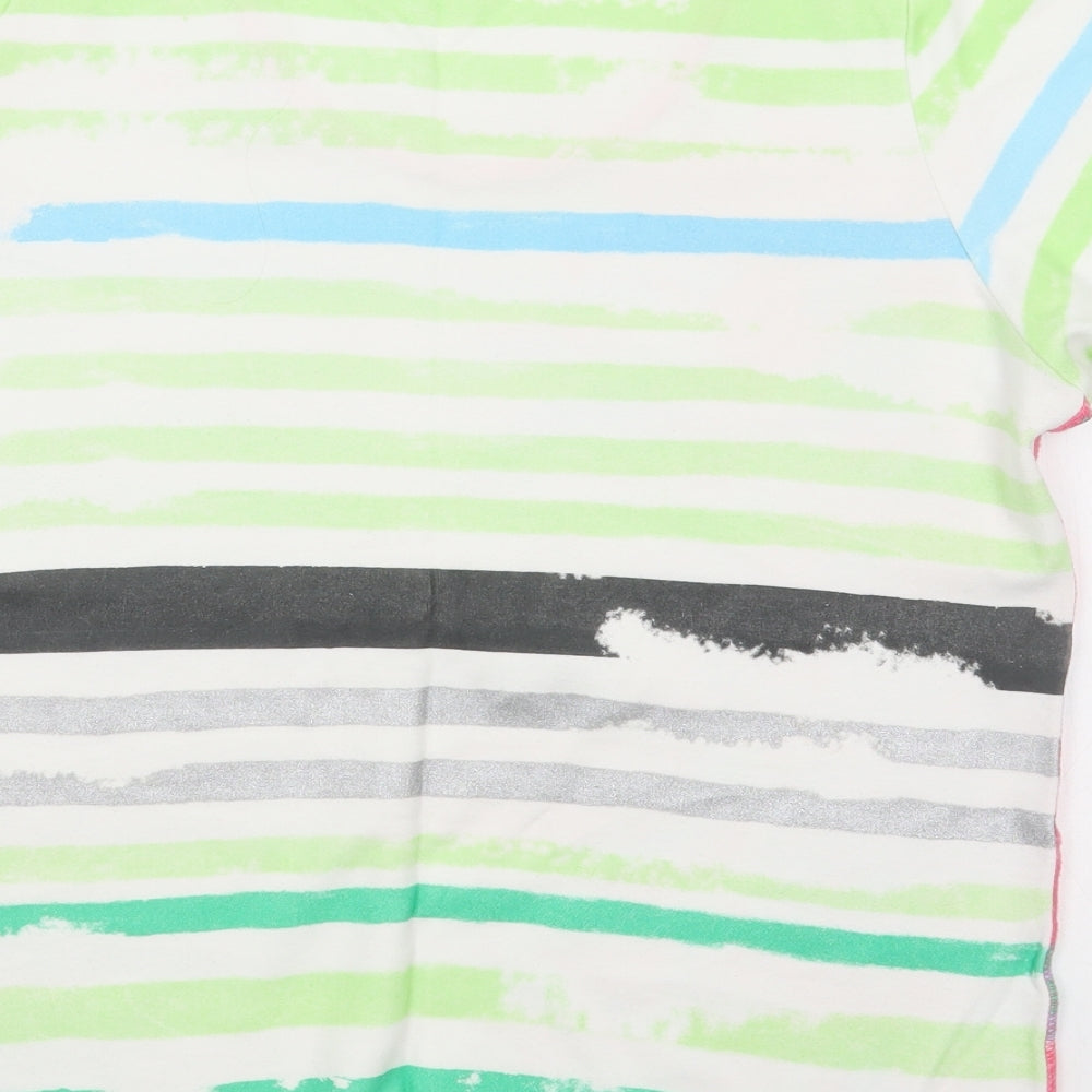 Womens UK Size 16 Emreco Multicoloured Basic T-Shirt