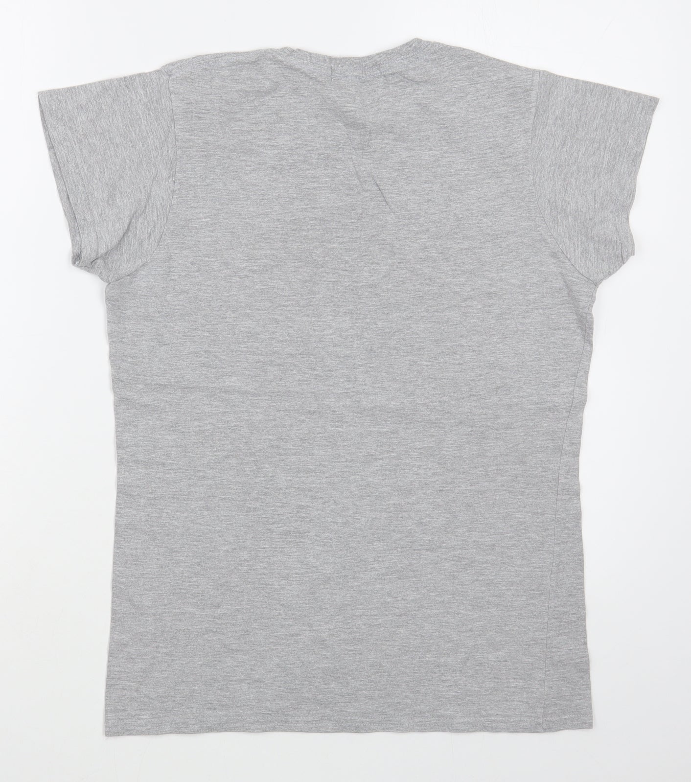 Womens UK Size 12 Urban Bliss Grey Basic T-Shirt