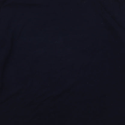 Womens UK Size 12 Bianca Blue Basic Blouse