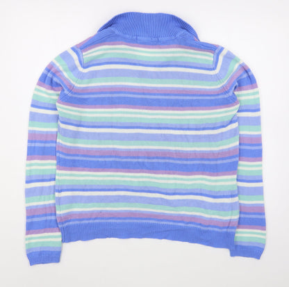 Womens UK Size L EWM Multicoloured Pullover Jumper