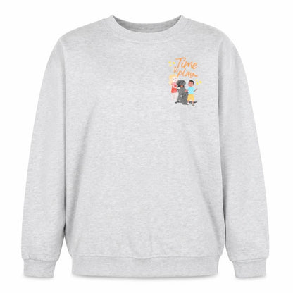 Uneek Womens Grey  Cotton Pullover Sweatshirt Size L