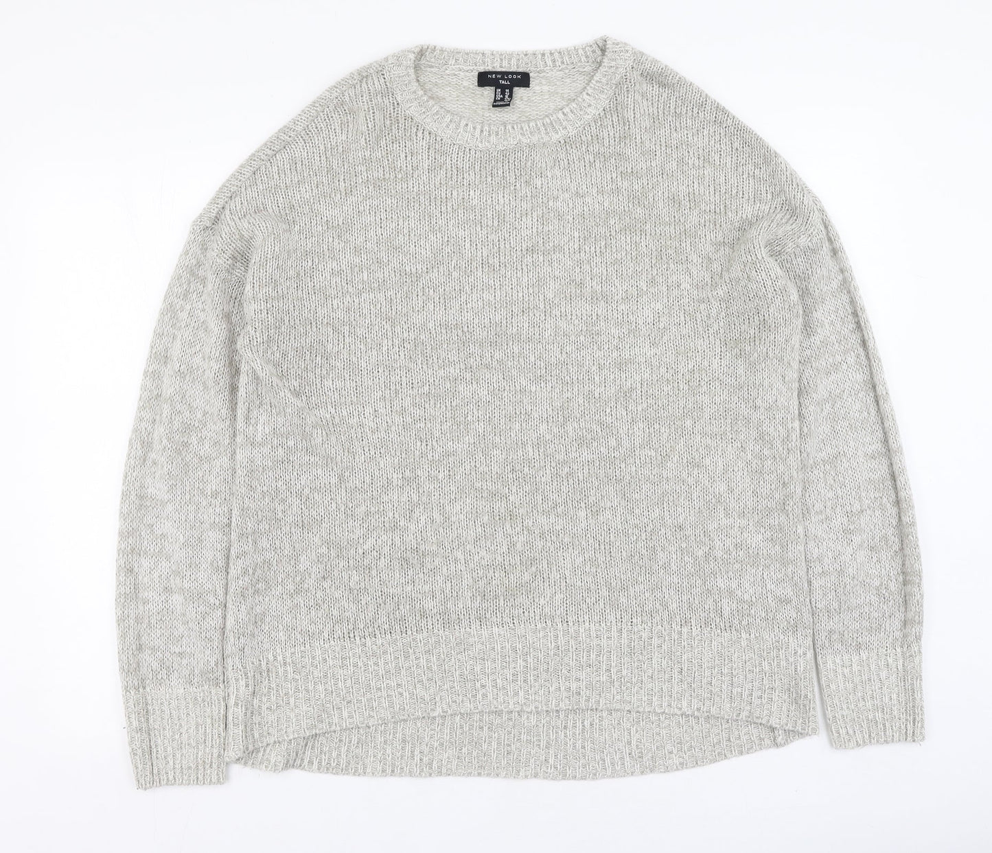 Womens UK Size 14 New Look Beige Pullover Jumper
