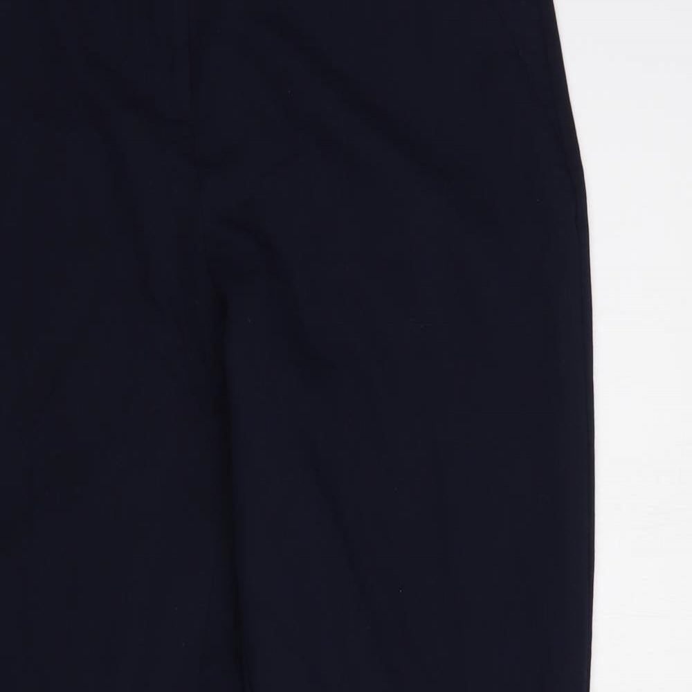 Womens UK Size 12 Dunnes Stores Regular Fit Dress Pants Blue Trousers