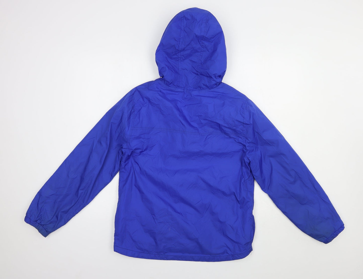 Mens UK Size M Dunnes Stores Blue Windbreaker Coat