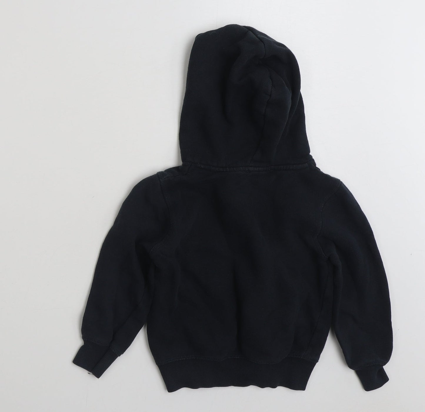 La Redoute Boys Blue  Cotton Pullover Hoodie Size 5 Years  Pullover - CAP' OU & PAS CAP'