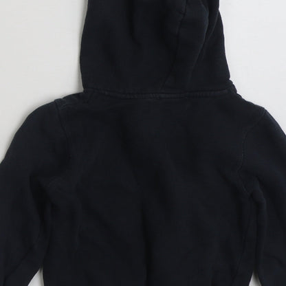 La Redoute Boys Blue  Cotton Pullover Hoodie Size 5 Years  Pullover - CAP' OU & PAS CAP'