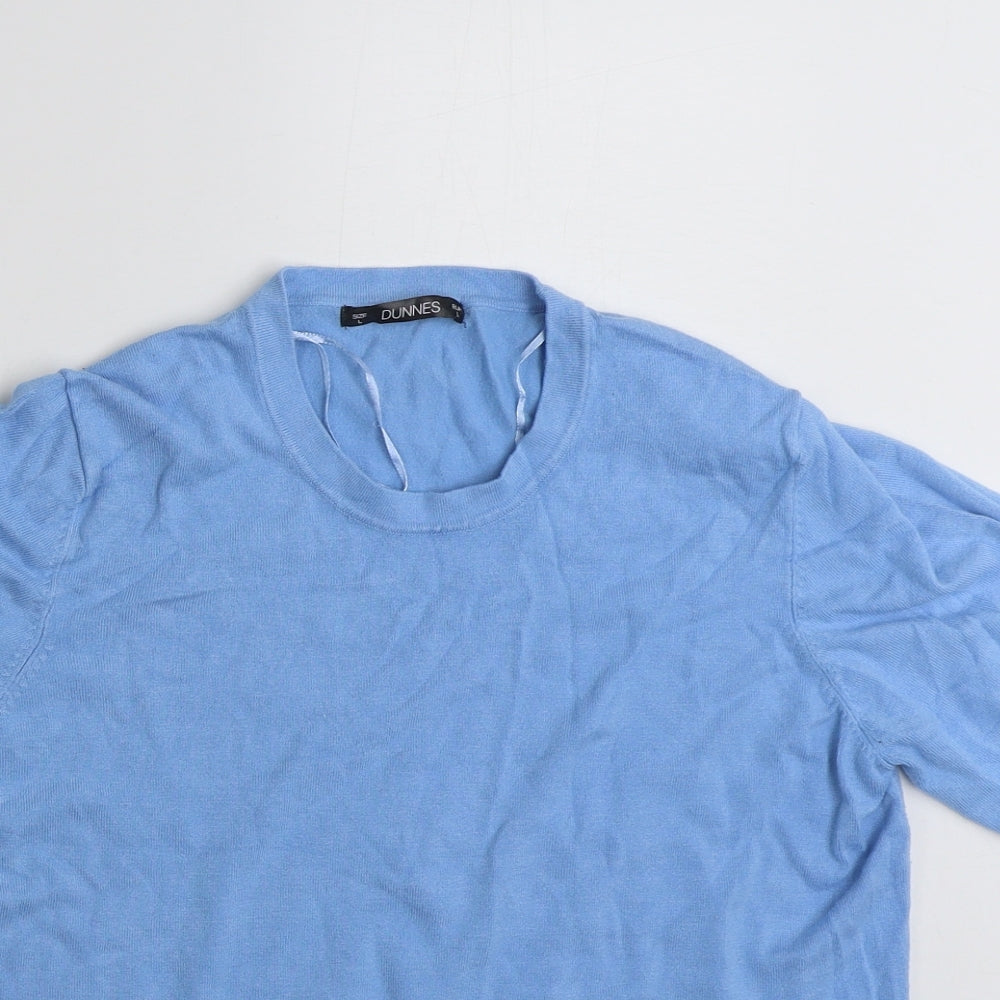 Womens UK Size L Dunnes Stores Blue Pullover Jumper
