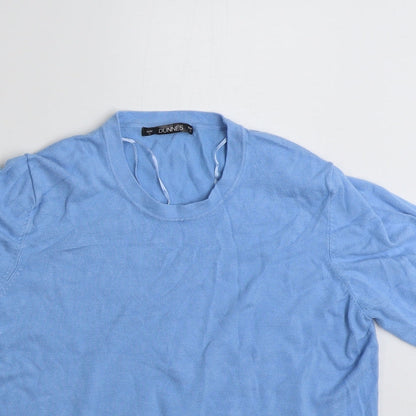 Womens UK Size L Dunnes Stores Blue Pullover Jumper