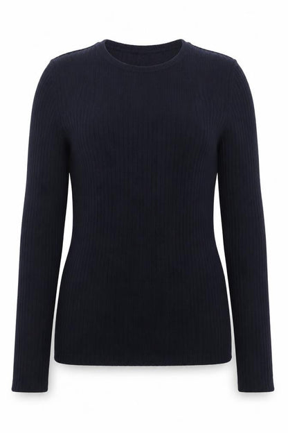 NEXT Womens Blue Scoop Neck  Cotton Pullover Jumper Size 14