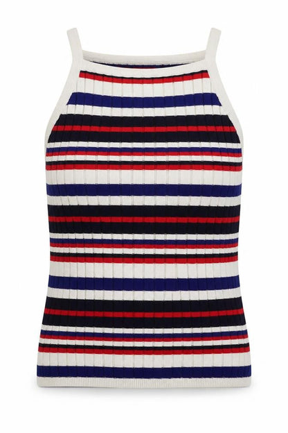 Womens UK Size M H&M Multicoloured Vest Jumper