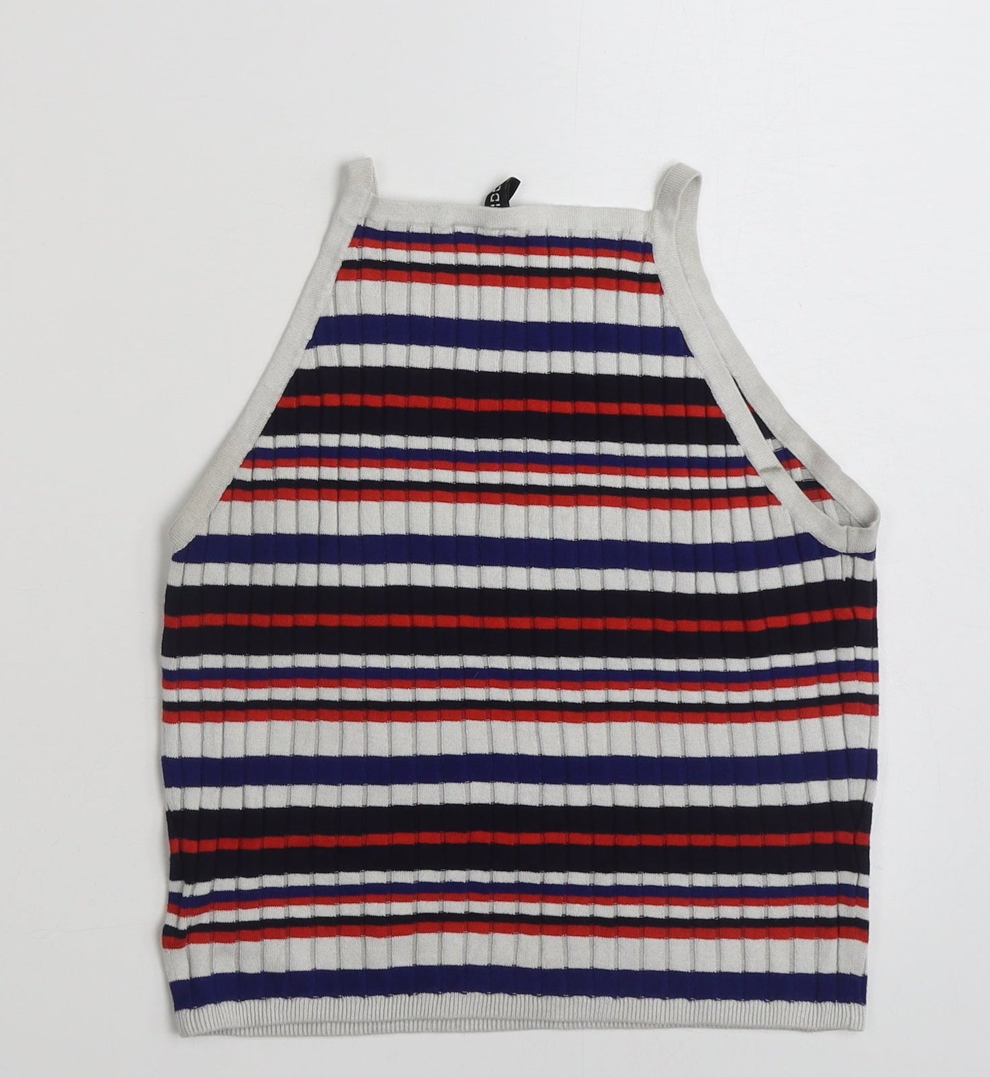 Womens UK Size M H&M Multicoloured Vest Jumper
