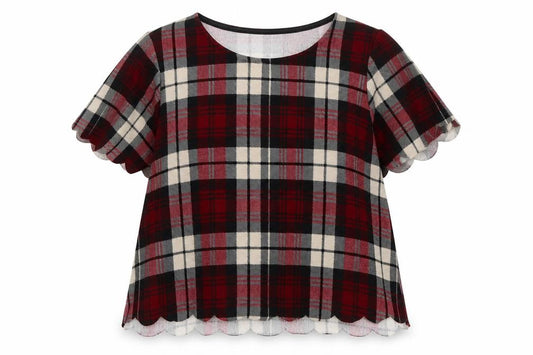 Womens UK Size 8 Cameo Rose Red Basic T-Shirt