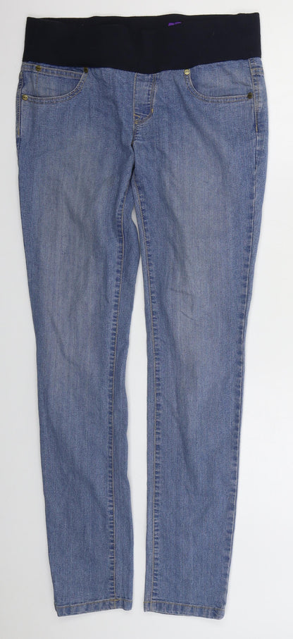 Womens UK Size 10 Yes Yes Regular Fit Skinny Blue Jeans