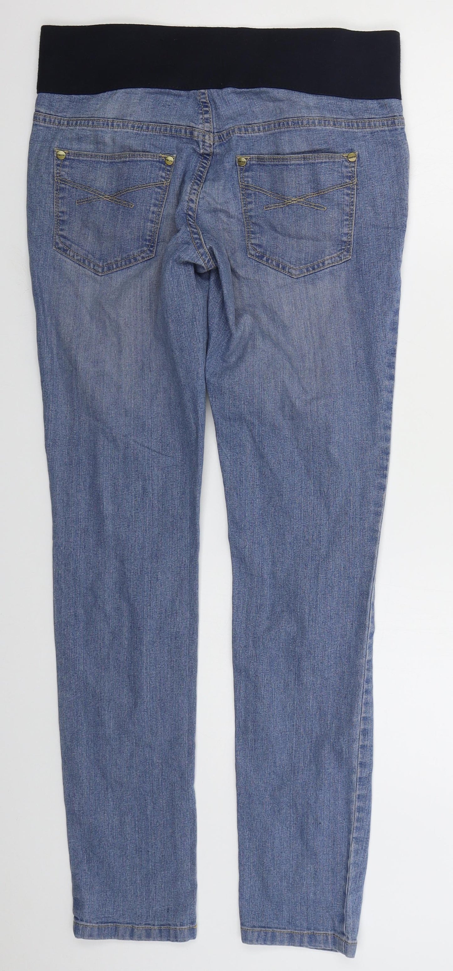 Womens UK Size 10 Yes Yes Regular Fit Skinny Blue Jeans