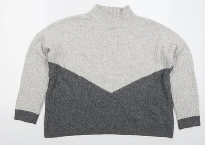 Womens UK Size M Marks and Spencer Grey Pullover Jumper