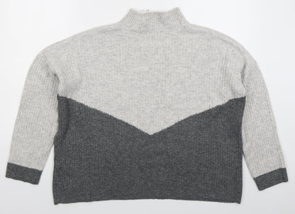 Womens UK Size M Marks and Spencer Grey Pullover Jumper