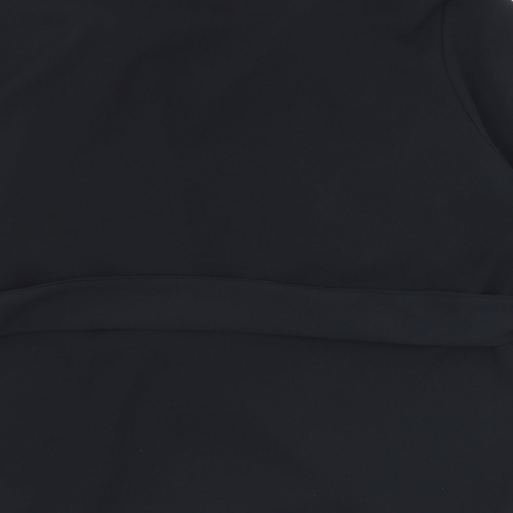 New Look Womens Black   Jacket  Size 8  Tie