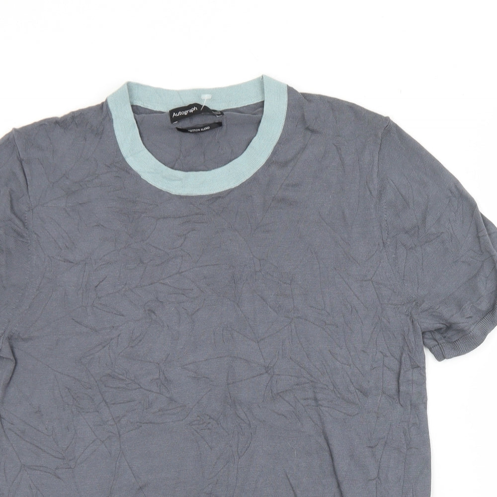Womens UK Size M Marks and Spencer Grey Pullover Jumper