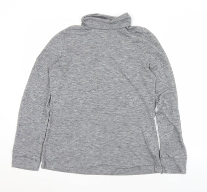 Womens UK Size 12 NEXT Grey Basic T-Shirt