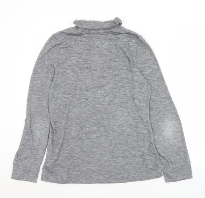 Womens UK Size 12 NEXT Grey Basic T-Shirt