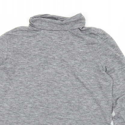 Womens UK Size 12 NEXT Grey Basic T-Shirt