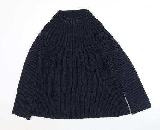 Womens UK Size 10 Topshop Black Pullover Jumper