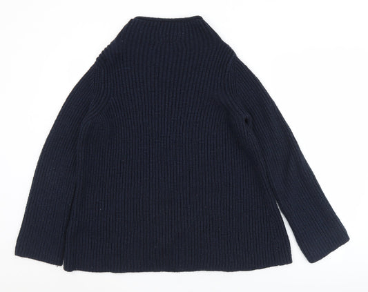 Womens UK Size 10 Topshop Black Pullover Jumper