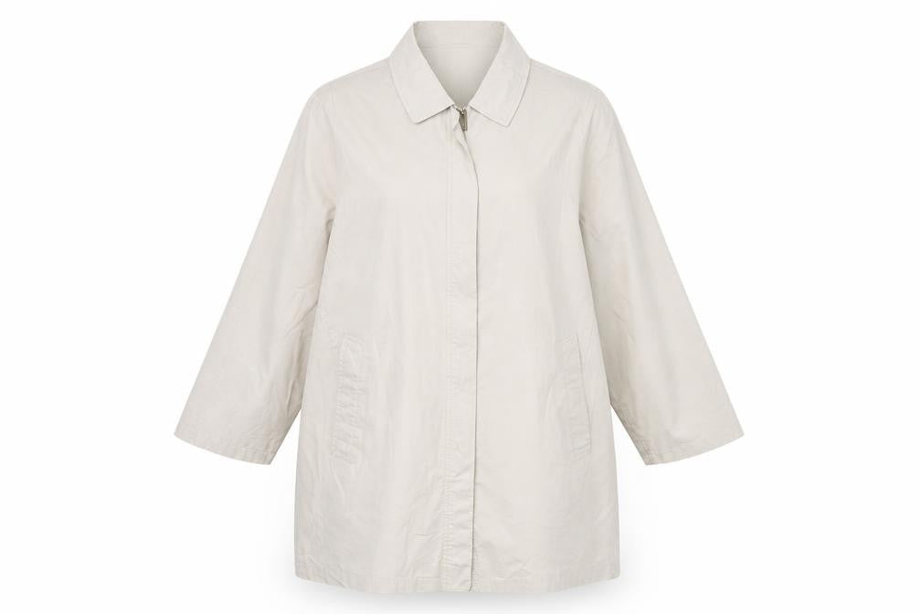 Womens UK Size L Dannimac Ivory Overcoat