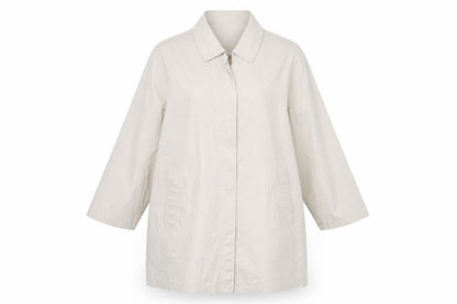 Womens UK Size L Dannimac Ivory Overcoat