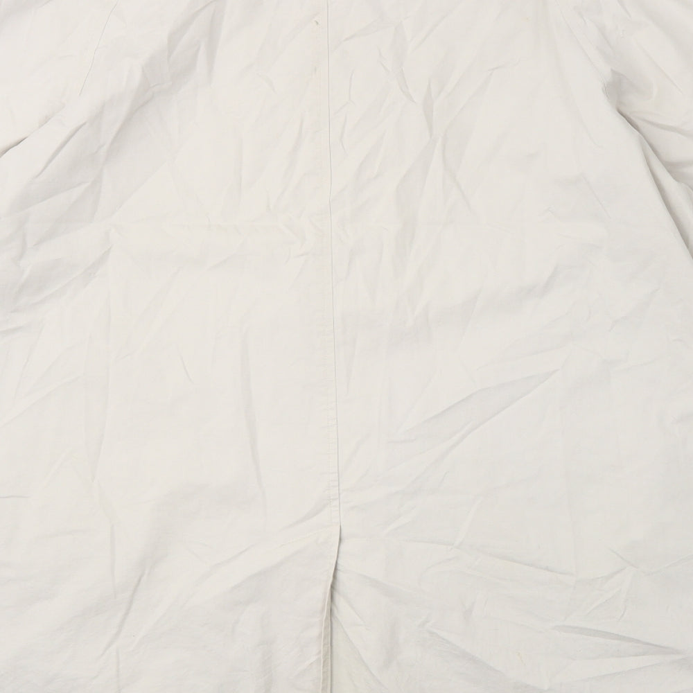 Womens UK Size L Dannimac Ivory Overcoat