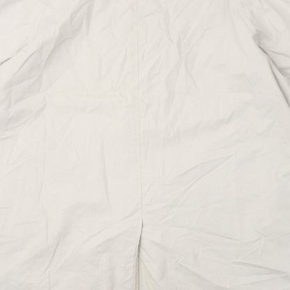 Womens UK Size L Dannimac Ivory Overcoat