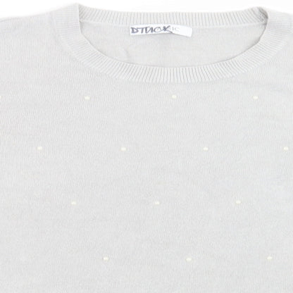 Womens UK Size 14 Marks and Spencer Grey Pullover Jumper