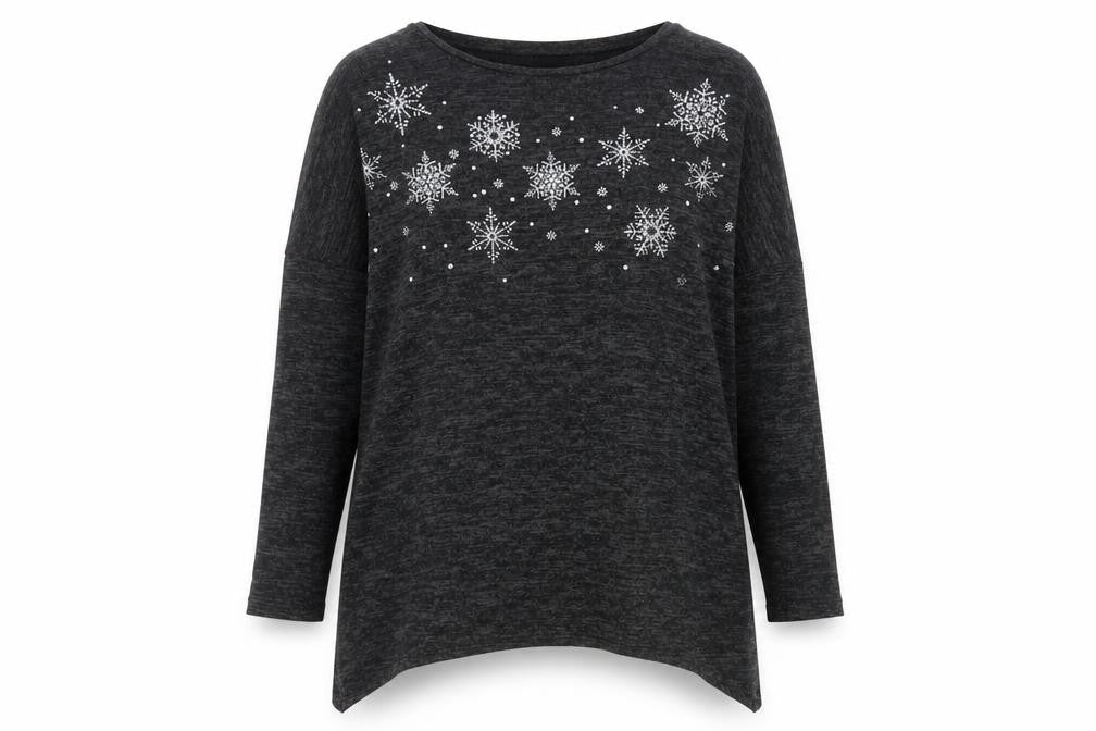 Womens UK Size S George Grey Pullover Jumper
