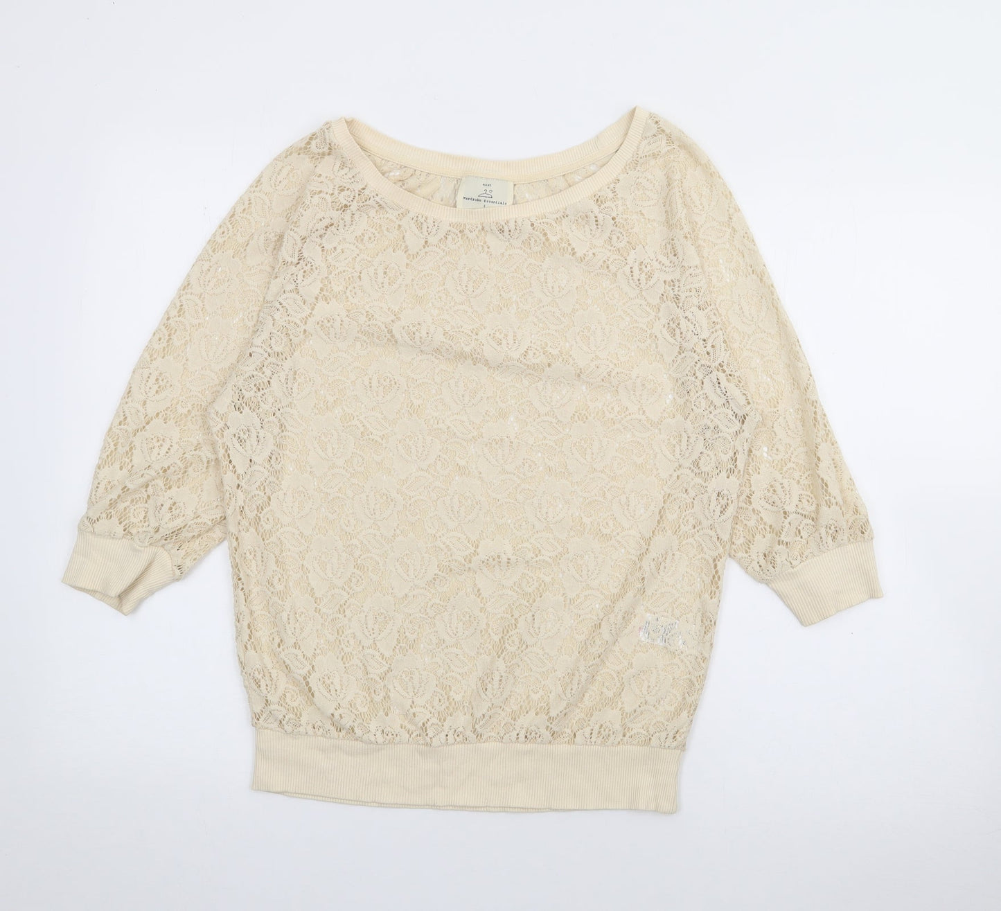 Womens UK Size 6 NEXT Ivory Pullover Jumper