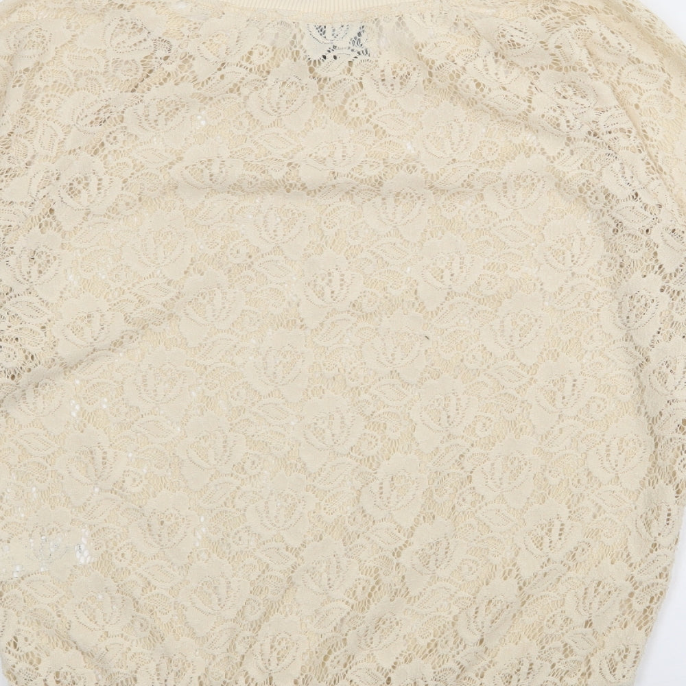 Womens UK Size 6 NEXT Ivory Pullover Jumper