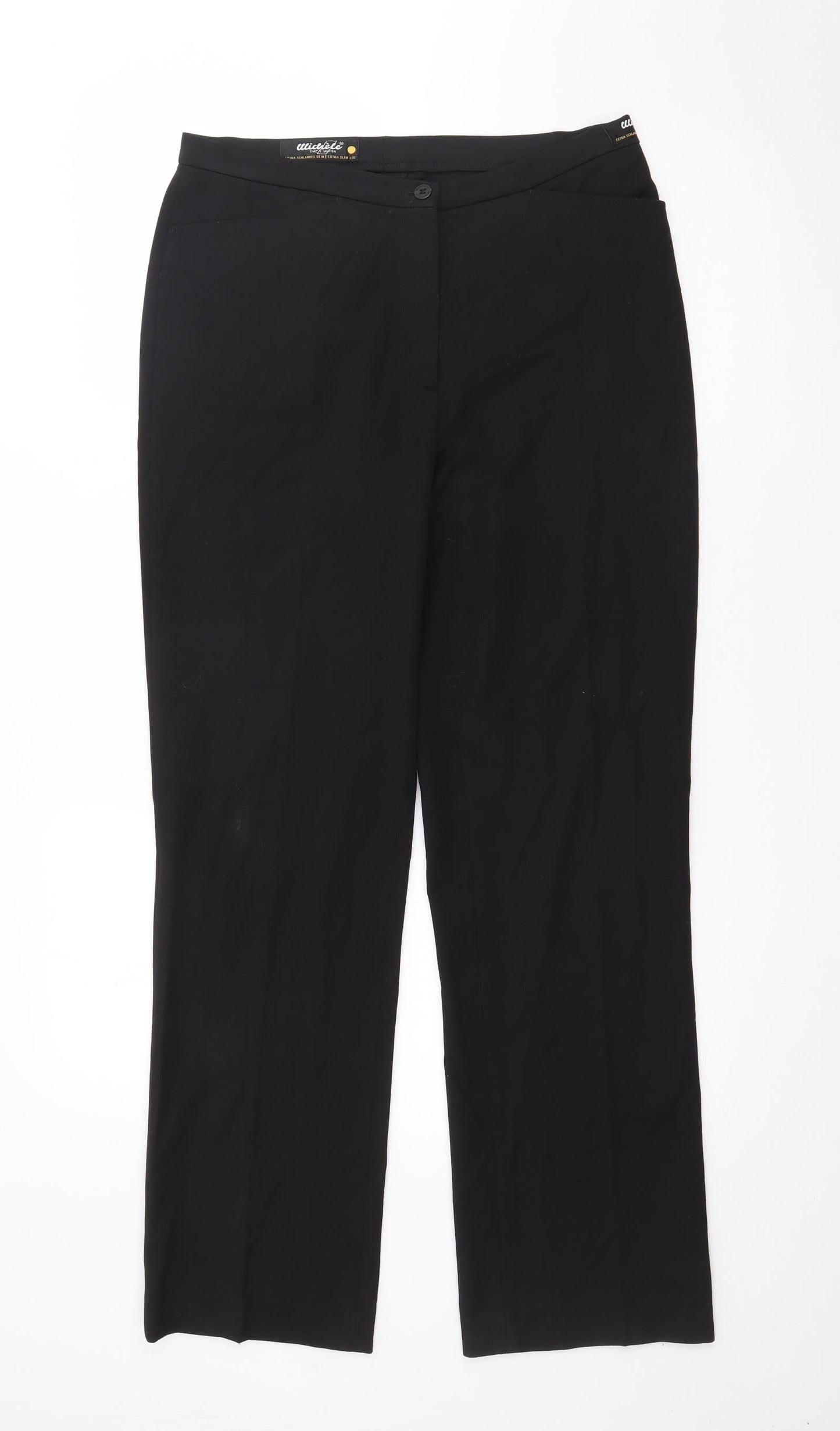 Womens UK Size 10 Wichele Regular Fit  Black Trousers