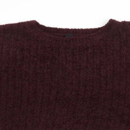 Atmosphere Womens Purple Crew Neck  Polyester Pullover Jumper Size 20