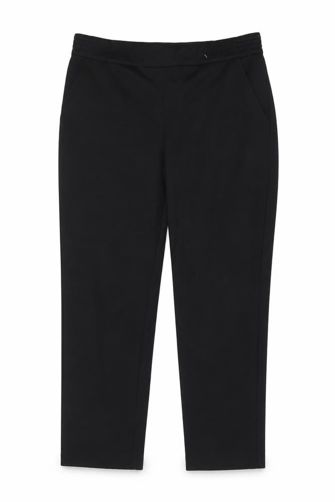 Classics Womens Black  Polyester Trousers  Size 14 L25 in Regular