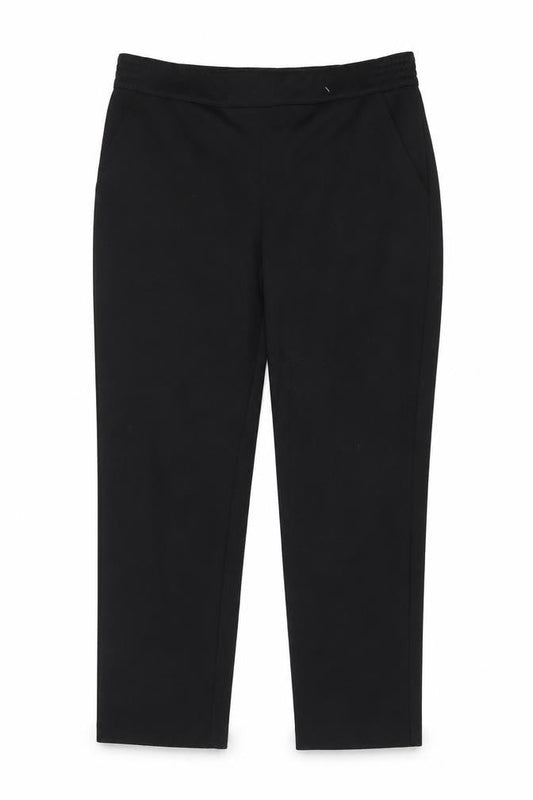 Womens UK Size 14 Classic Regular Fit  Black Trousers